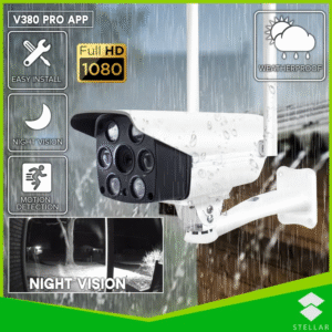 V380 Pro Champion Brand Bullet WaterProof Outdoor IP Camera